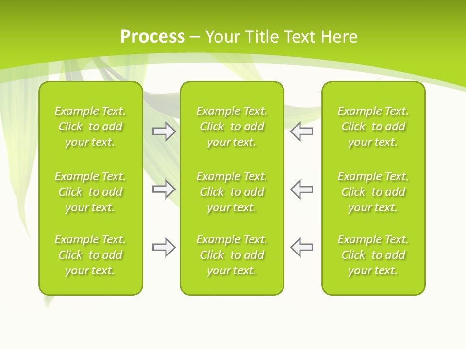 Harmony Freshness Foliage PowerPoint Template