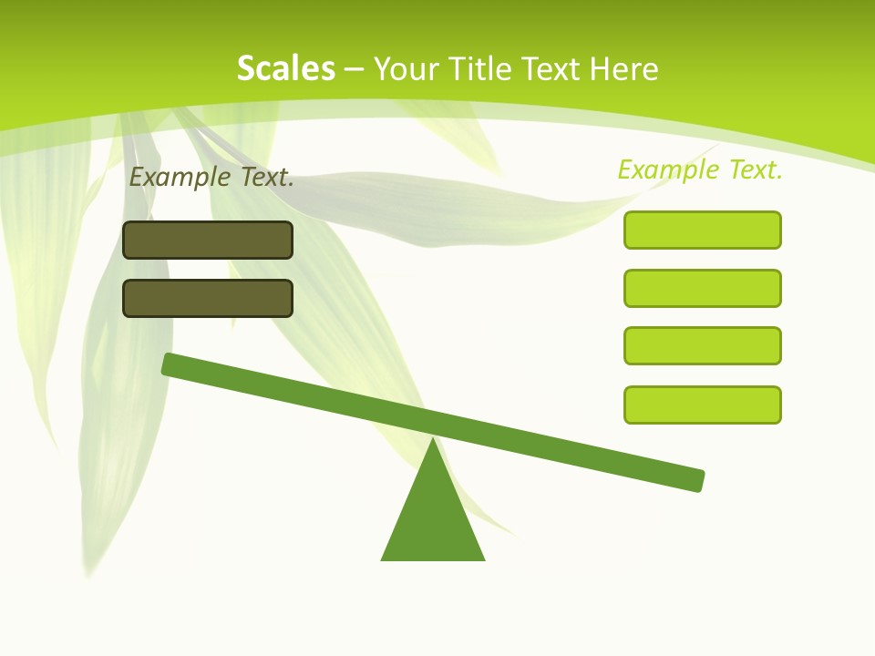 Harmony Freshness Foliage PowerPoint Template