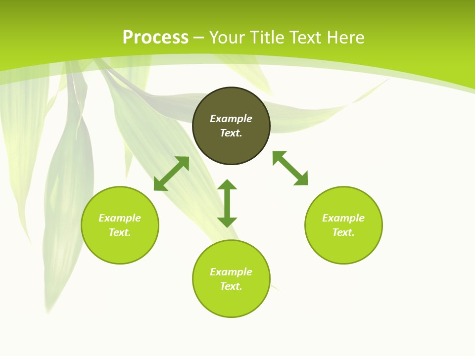 Harmony Freshness Foliage PowerPoint Template