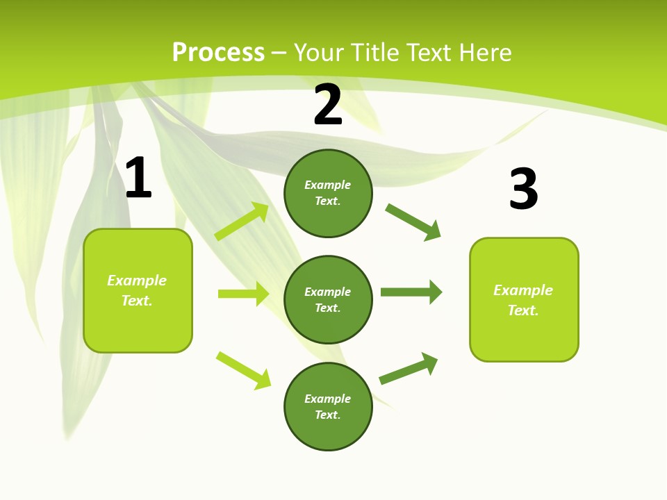 Harmony Freshness Foliage PowerPoint Template