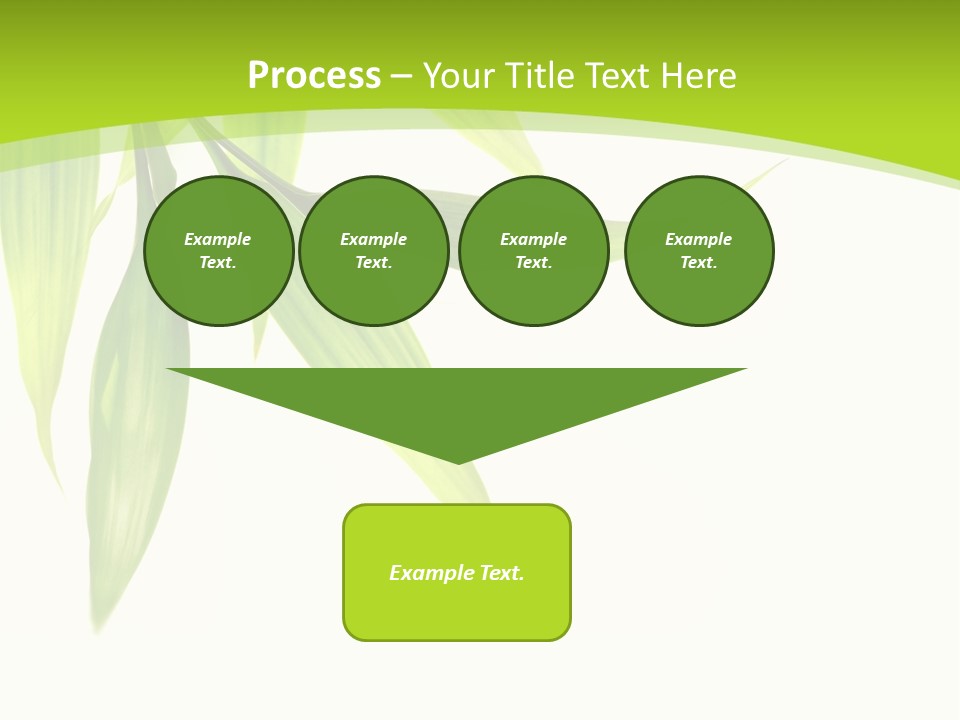Harmony Freshness Foliage PowerPoint Template