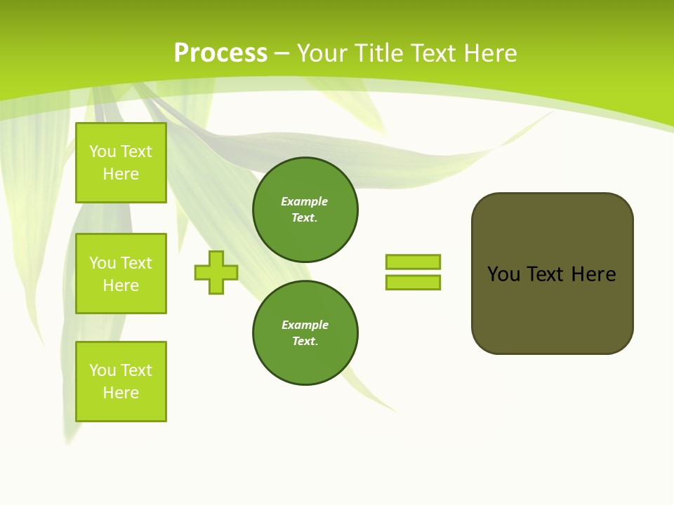 Harmony Freshness Foliage PowerPoint Template