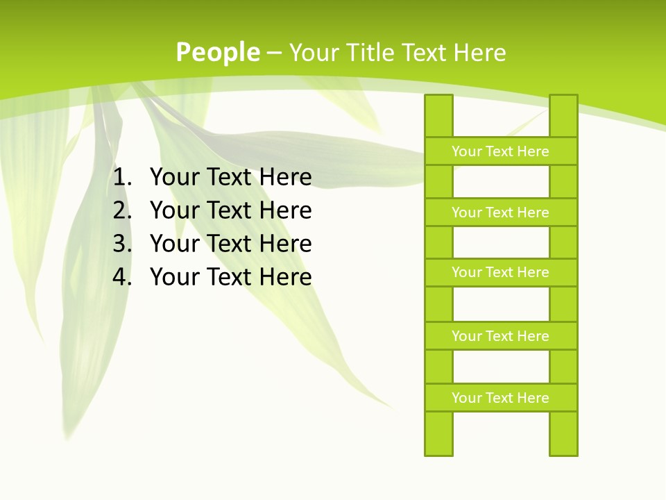 Harmony Freshness Foliage PowerPoint Template