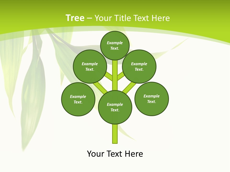 Harmony Freshness Foliage PowerPoint Template