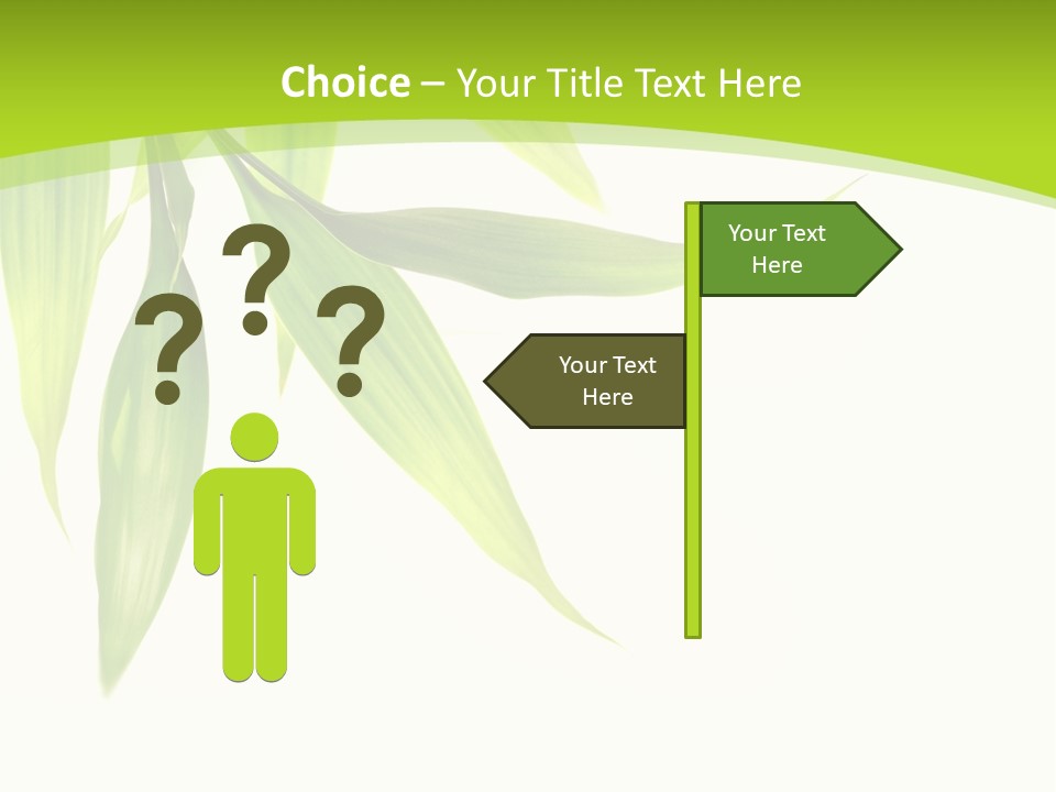 Harmony Freshness Foliage PowerPoint Template