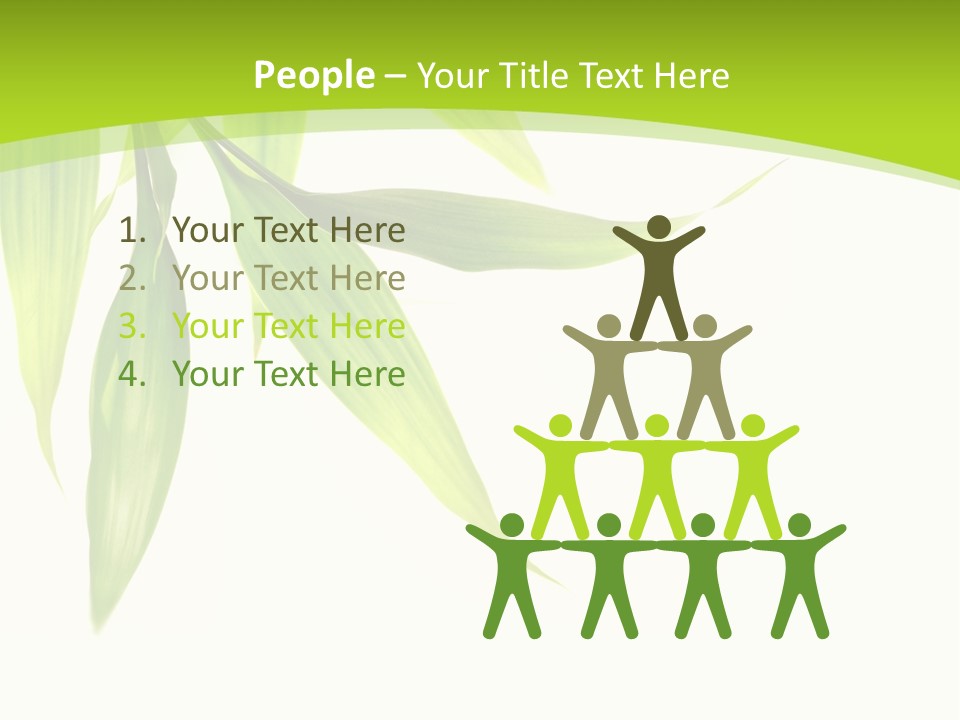 Harmony Freshness Foliage PowerPoint Template