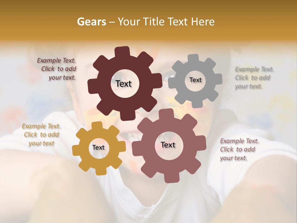 Head Education Mouth PowerPoint Template