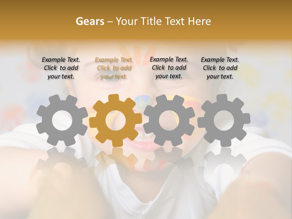 Head Education Mouth PowerPoint Template