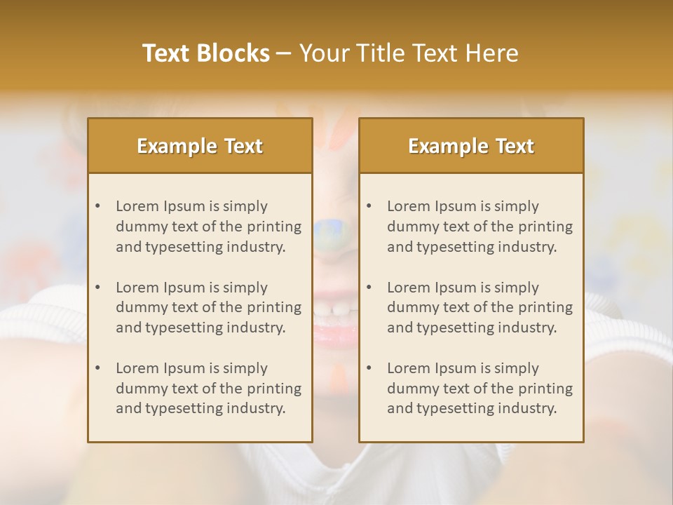Head Education Mouth PowerPoint Template