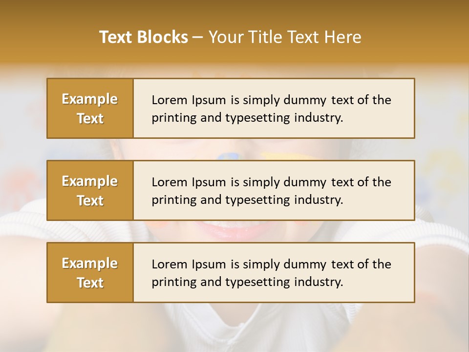 Head Education Mouth PowerPoint Template
