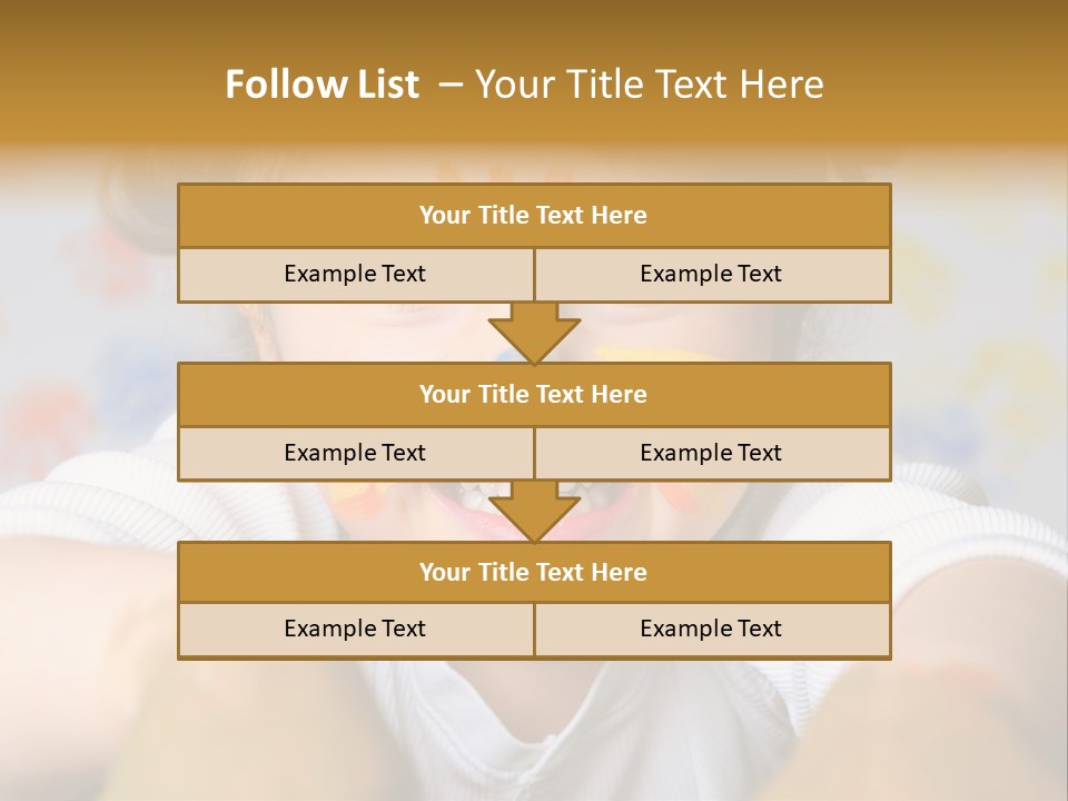 Head Education Mouth PowerPoint Template
