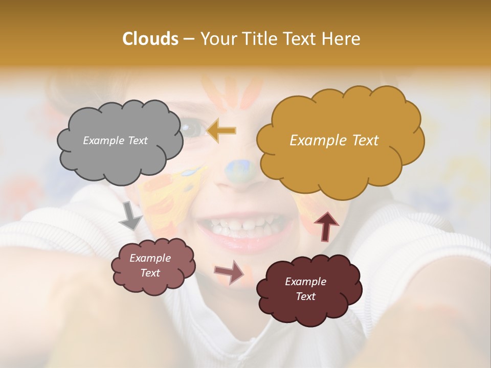 Head Education Mouth PowerPoint Template