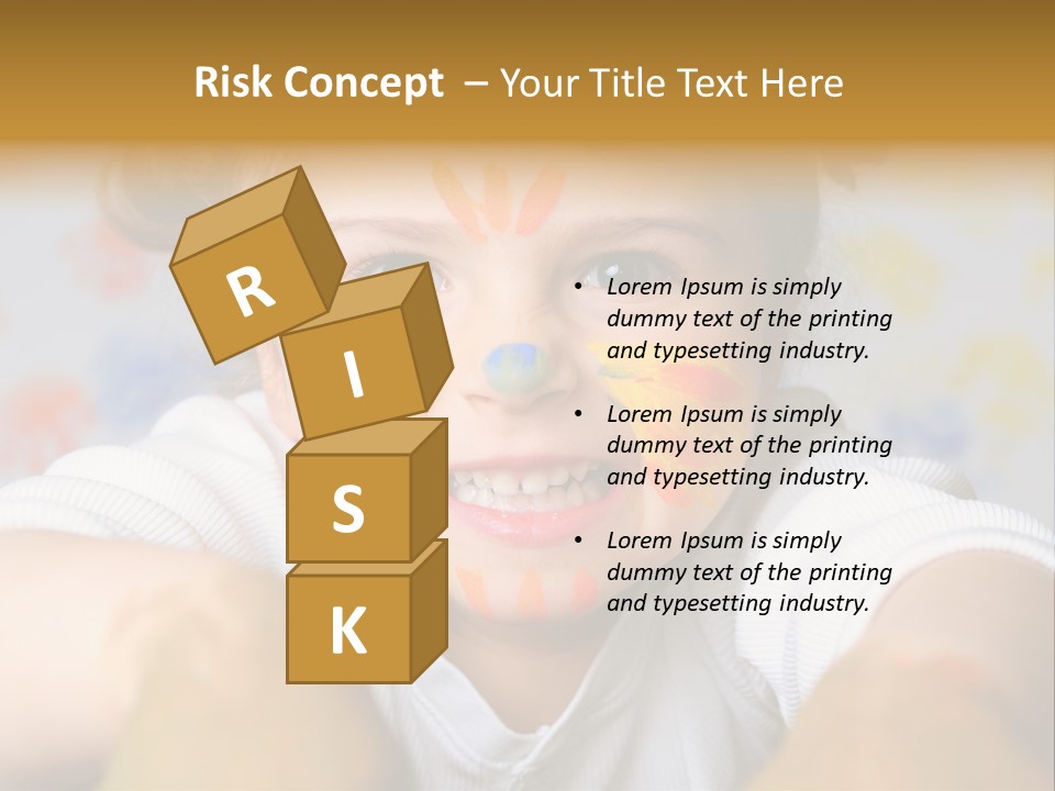 Head Education Mouth PowerPoint Template