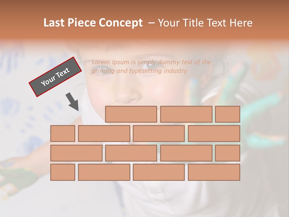 Laughing Teeth Interest PowerPoint Template