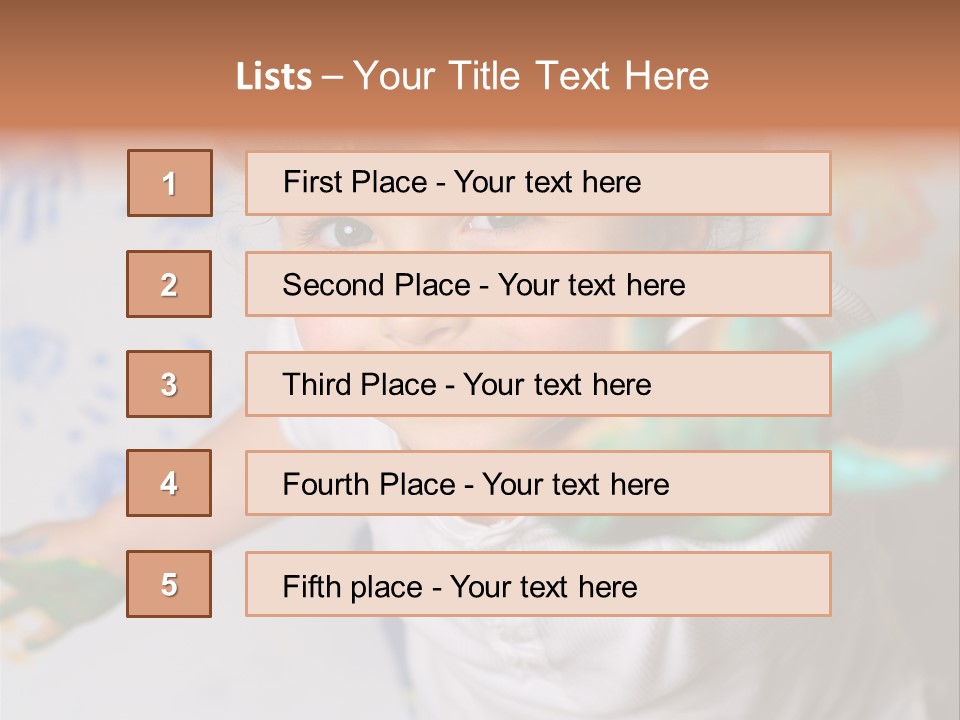 Laughing Teeth Interest PowerPoint Template