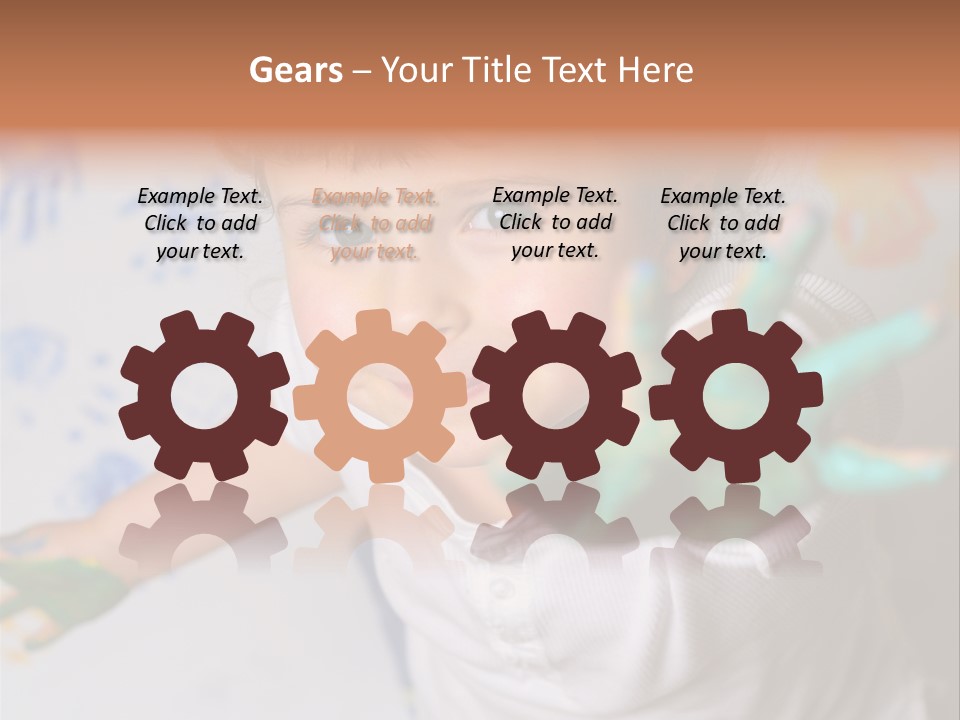 Laughing Teeth Interest PowerPoint Template