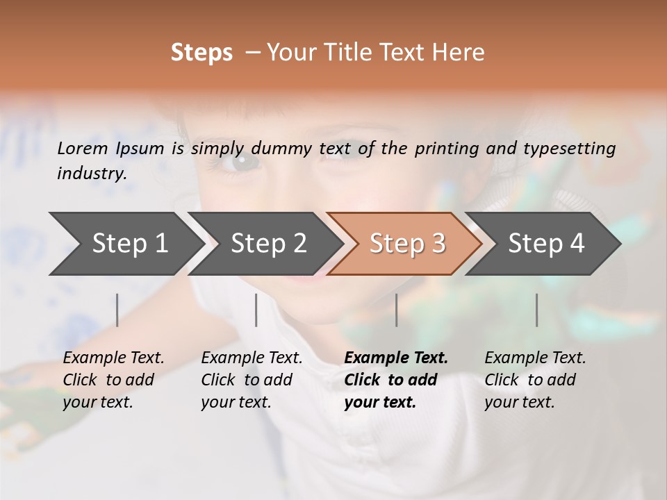 Laughing Teeth Interest PowerPoint Template