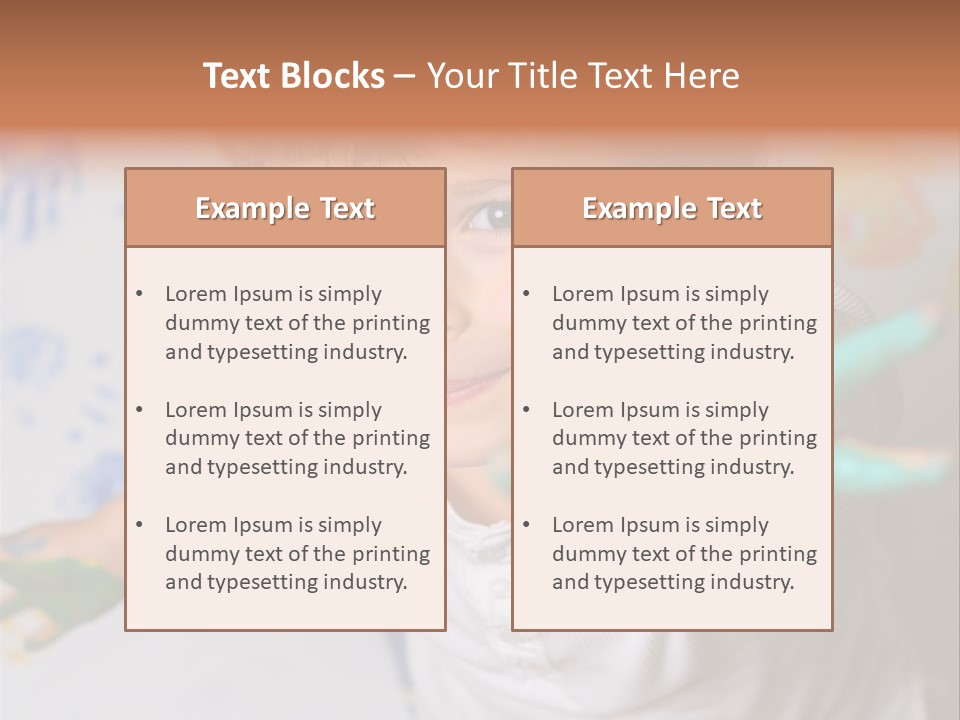 Laughing Teeth Interest PowerPoint Template