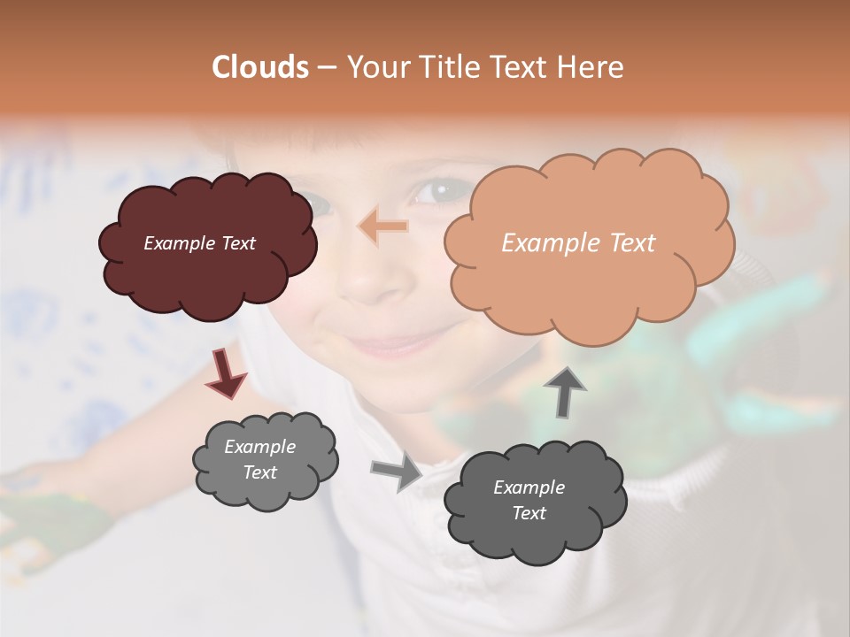 Laughing Teeth Interest PowerPoint Template