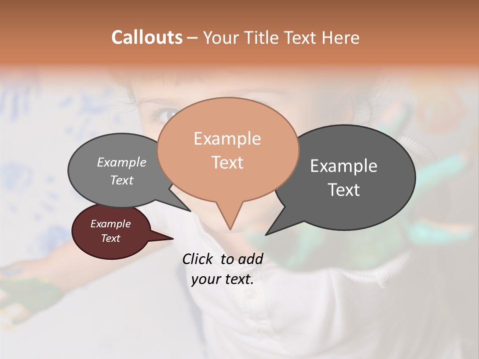 Laughing Teeth Interest PowerPoint Template