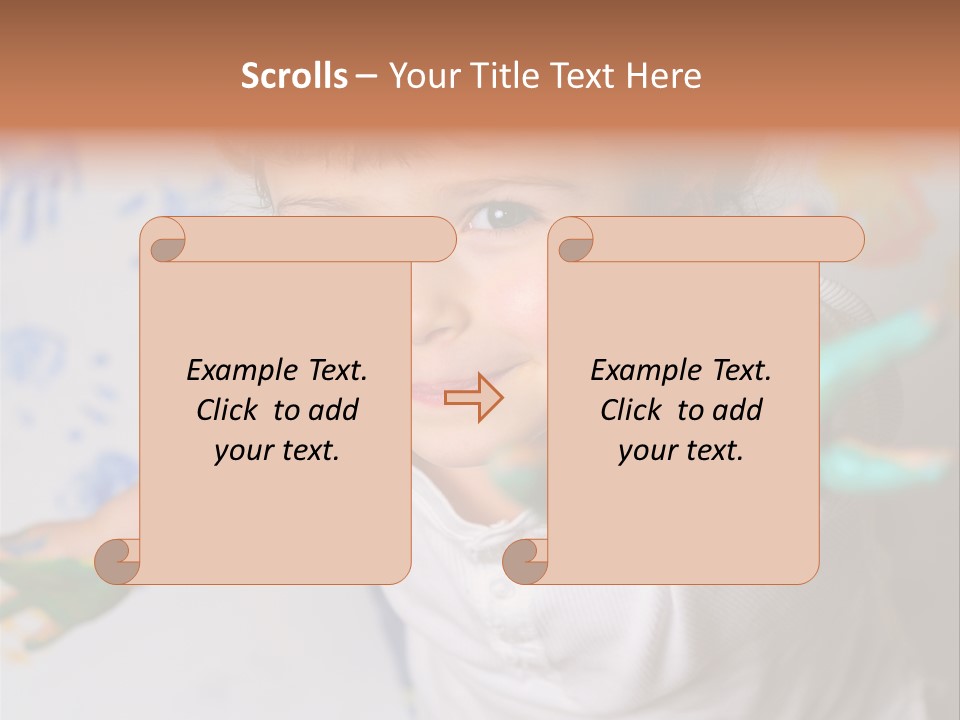 Laughing Teeth Interest PowerPoint Template