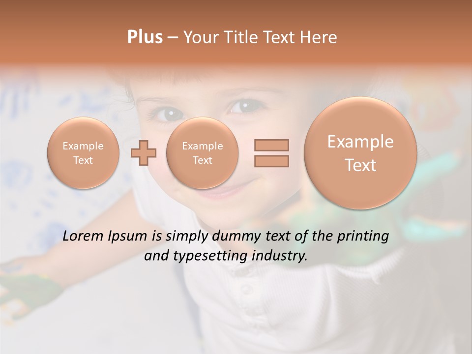 Laughing Teeth Interest PowerPoint Template
