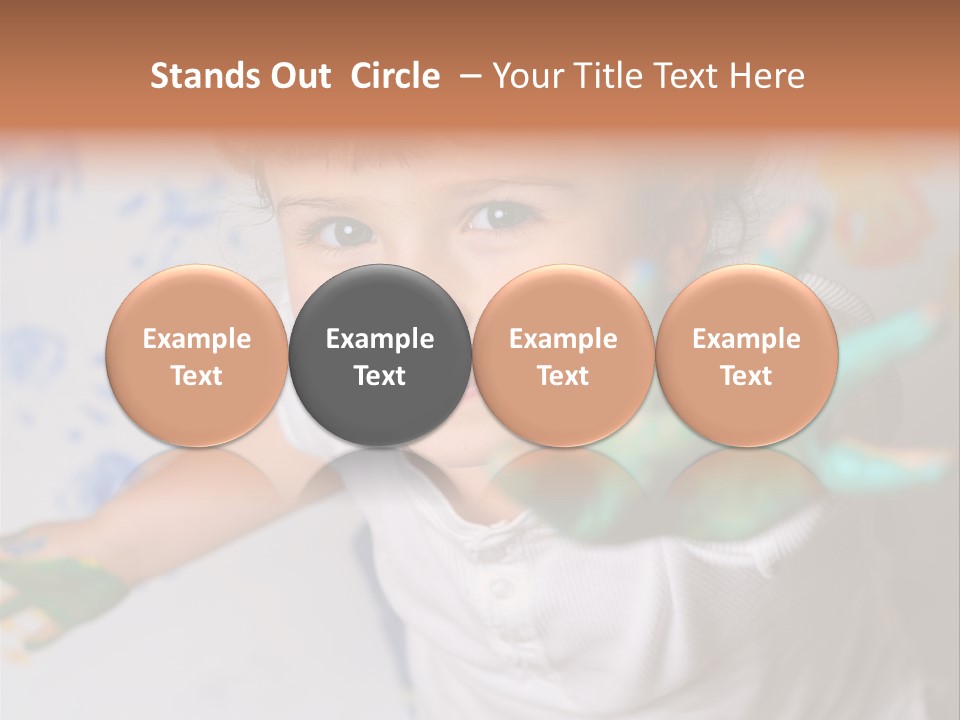 Laughing Teeth Interest PowerPoint Template