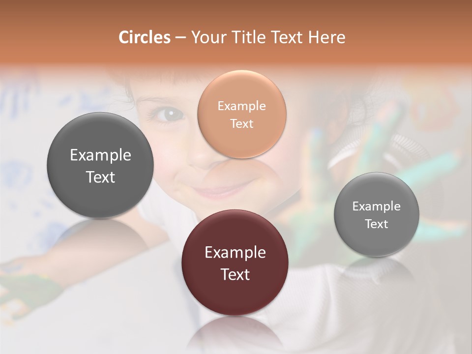 Laughing Teeth Interest PowerPoint Template