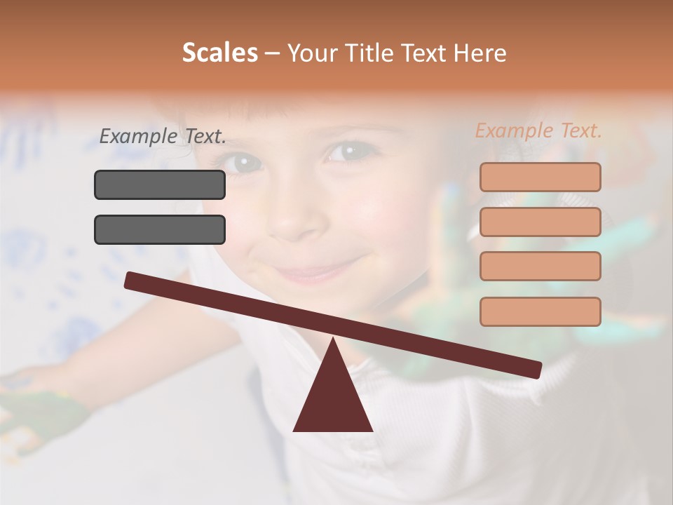 Laughing Teeth Interest PowerPoint Template