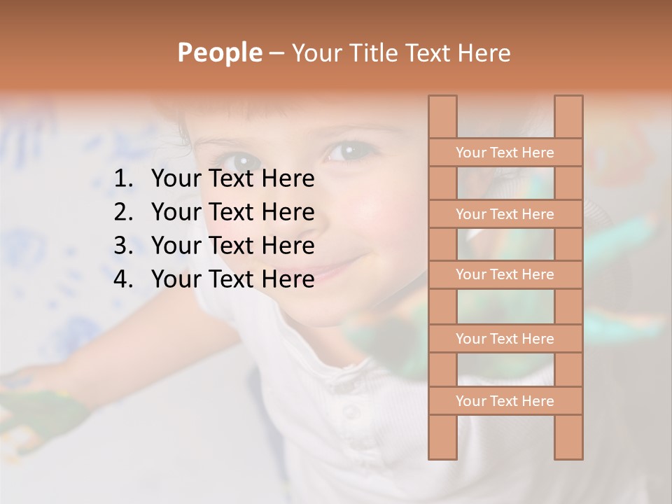 Laughing Teeth Interest PowerPoint Template