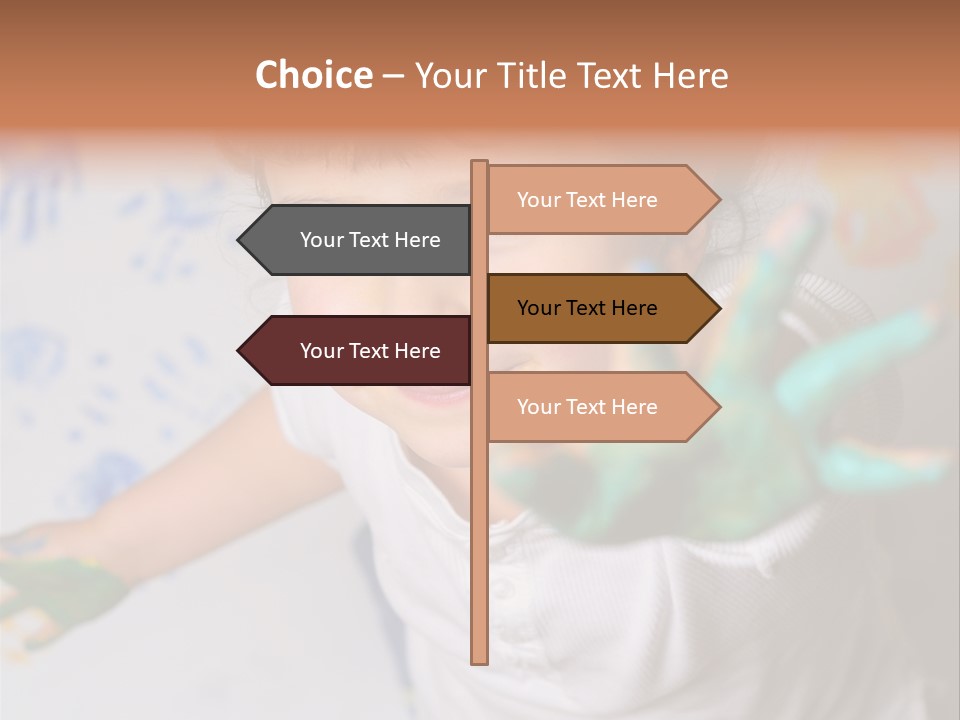 Laughing Teeth Interest PowerPoint Template