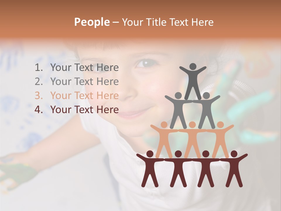 Laughing Teeth Interest PowerPoint Template