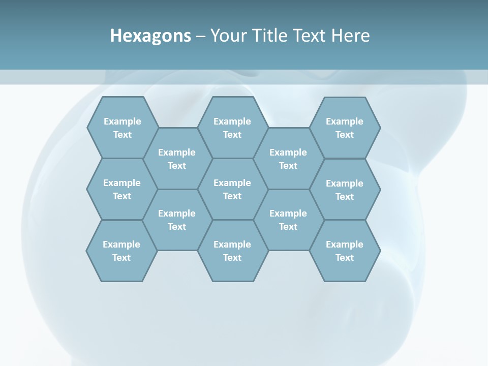 Finance Blue Savings PowerPoint Template