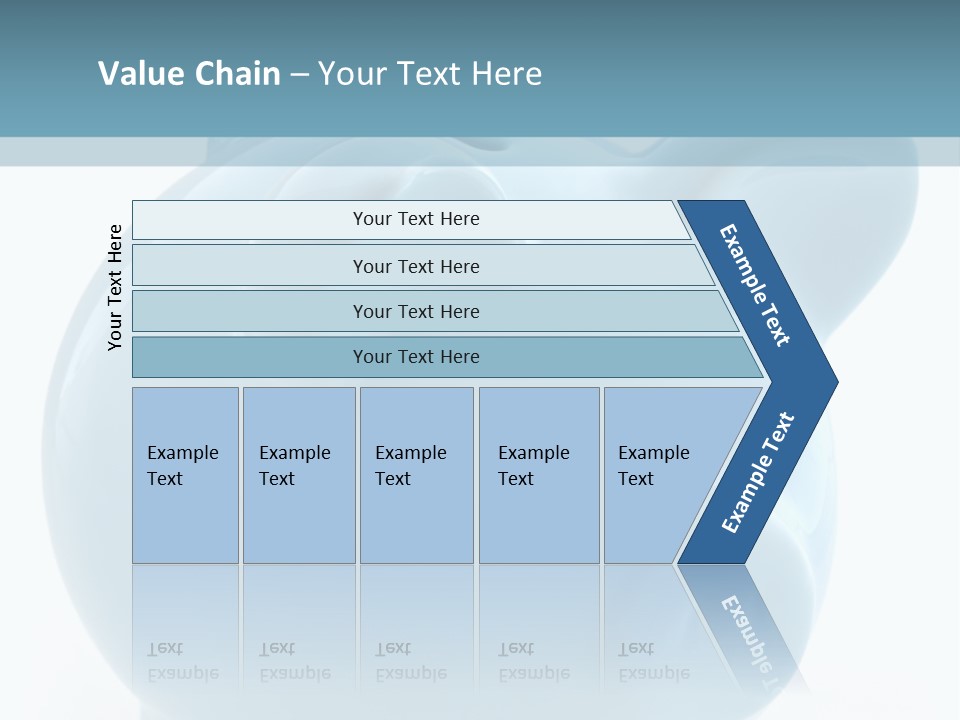 Finance Blue Savings PowerPoint Template