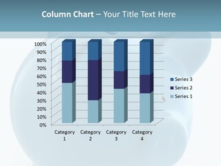 Finance Blue Savings PowerPoint Template