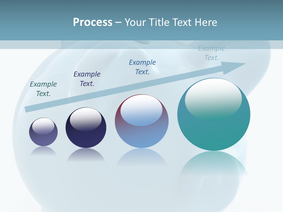 Finance Blue Savings PowerPoint Template