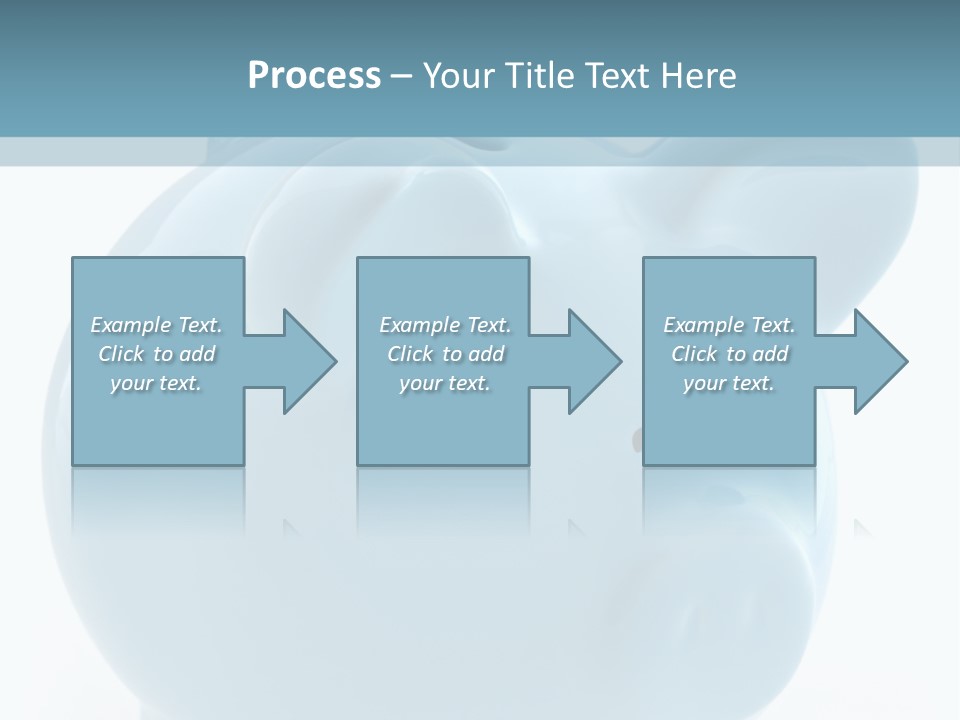 Finance Blue Savings PowerPoint Template