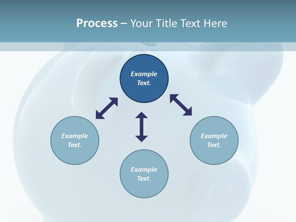 Finance Blue Savings PowerPoint Template