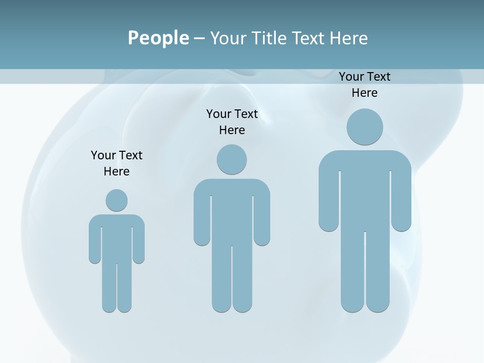 Finance Blue Savings PowerPoint Template