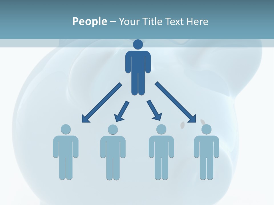 Finance Blue Savings PowerPoint Template