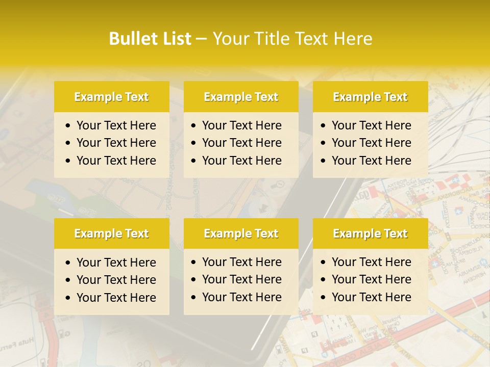 Transport Global Road PowerPoint Template