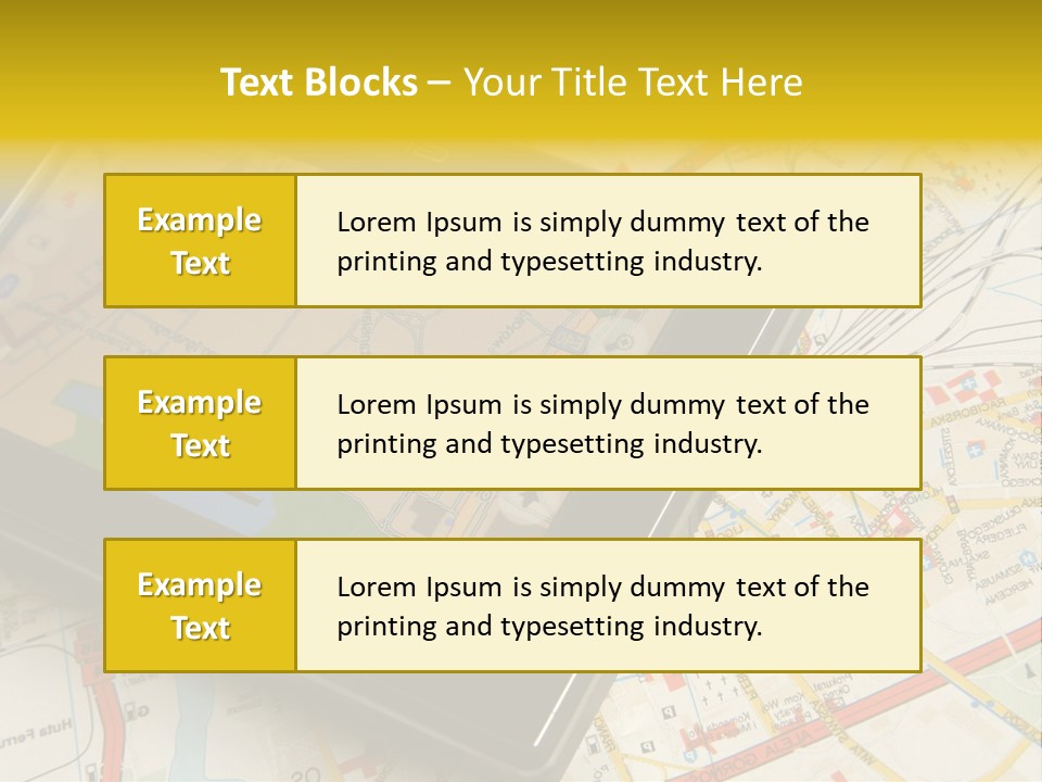 Transport Global Road PowerPoint Template