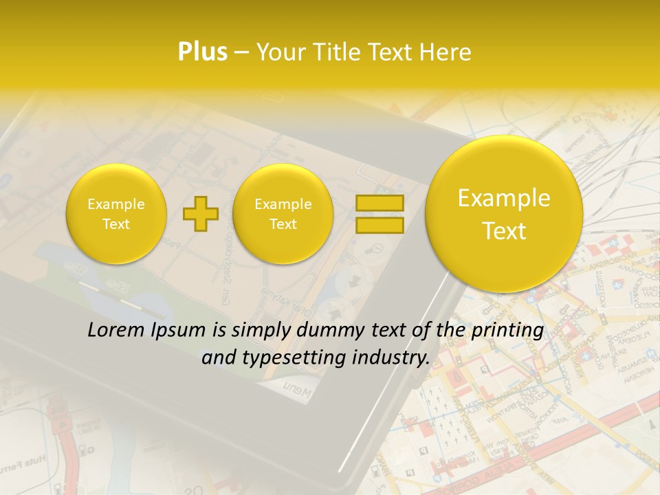 Transport Global Road PowerPoint Template