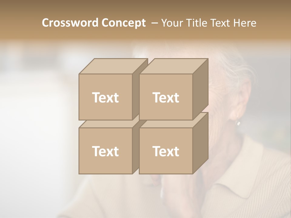 Friendly Retired  PowerPoint Template