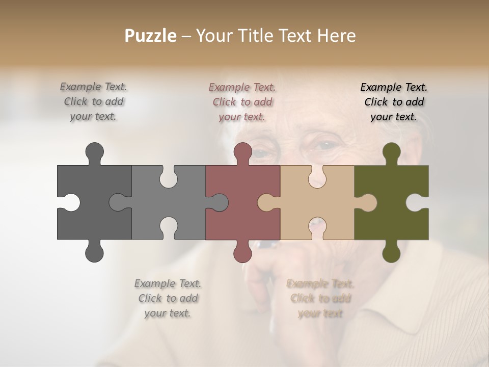 Friendly Retired  PowerPoint Template