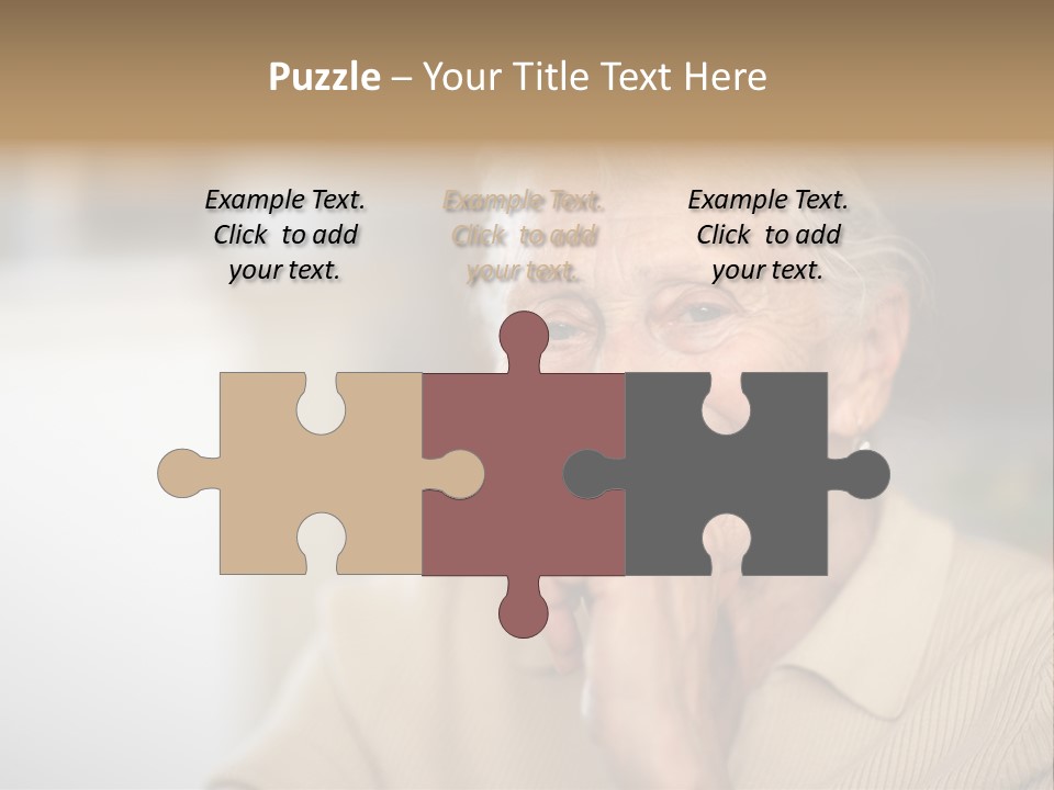 Friendly Retired  PowerPoint Template