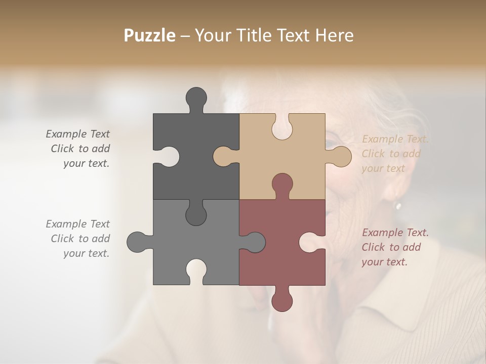 Friendly Retired  PowerPoint Template