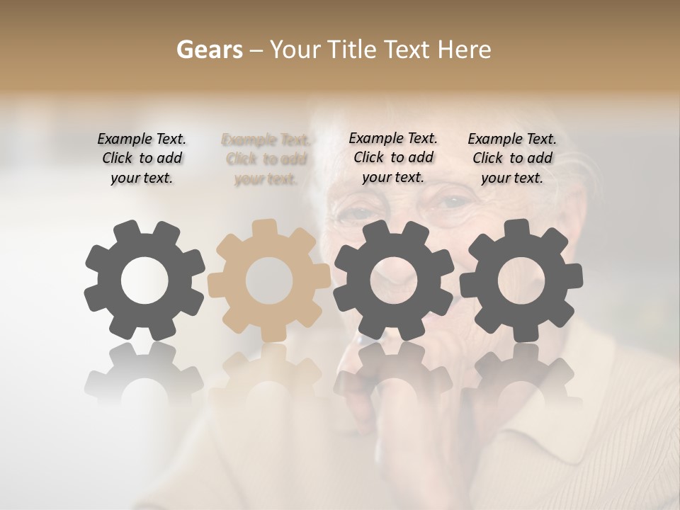 Friendly Retired  PowerPoint Template