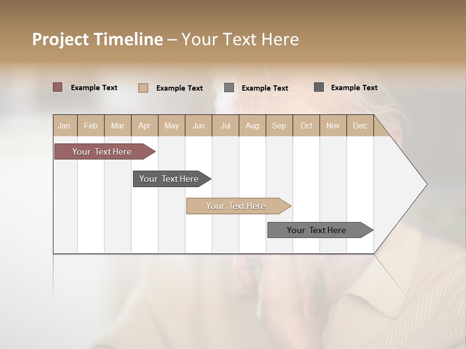 Friendly Retired  PowerPoint Template