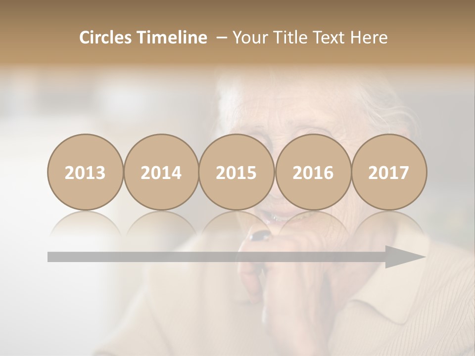 Friendly Retired  PowerPoint Template